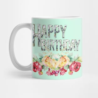 Happy Birthday Greeting Mug
